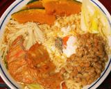 簡単♪塩ラーメンと鶏の唐揚げ☆野菜添え作り方6写真
