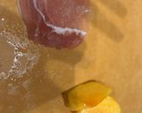 甘じょっぱさがクセになる♡柿の生ハム巻き作り方2写真