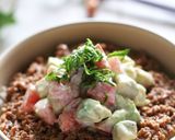 アボトマ☆タルタルのっけの甘辛そぼろ丼作り方5写真