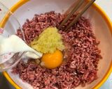 大人味!赤ワインソースのハンバーグ作り方5写真