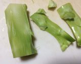 卵のソースで食べるブロッコリーのマヨ焼き作り方2写真