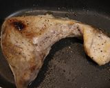 ＩＨグリルで鰤かま焼き～塩と粗挽き黒胡椒作り方4写真