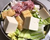 超楽々 お一人様用まかない寄せ鍋作ります作り方1写真