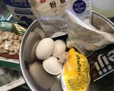 HM+油+胡桃+チョコ　パウンドケーキ作り方1写真