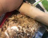 HM+油+胡桃+チョコ　パウンドケーキ作り方4写真