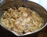 お肉を切らずに煮る☆簡単柔らか親子丼作り方6写真