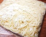 簡単！すりゴマと牛乳DE汁かけ焼きそば♪作り方1写真