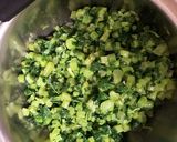 ごはんのおともに♡青菜じゃこ炒め作り方1写真