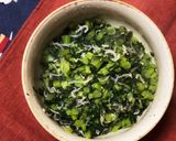 ごはんのおともに♡青菜じゃこ炒め作り方6写真