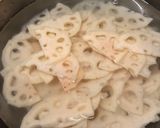 牛肉と蓮根のさっと炒め作り方1写真