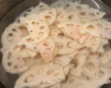 牛肉と蓮根のさっと炒め作り方1写真