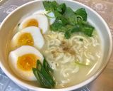塩とんこつスープ➕牡蠣バター炊き込みご飯作り方2写真