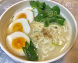 塩とんこつスープ➕牡蠣バター炊き込みご飯作り方2写真