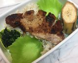 2月6日 味噌豚丼弁当 詰め方作り方4写真