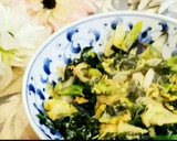 ネギとワカメの卵炒め☆減塩☆作り方7写真