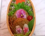 2月8日 豆腐ハンバーグ弁当 詰め方作り方6写真