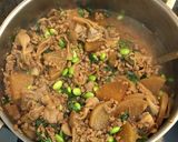 大豆挽き肉と大根の大葉香酢味噌煮作り方8写真