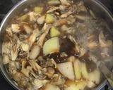 大豆挽き肉と大根の大葉香酢味噌煮作り方5写真