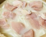 ４層に具材を重ねるおでん風の寄せ鍋作り方1写真