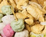 ４層に具材を重ねるおでん風の寄せ鍋作り方4写真
