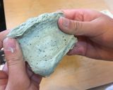 美しいマーブル模様*よもぎあん食パン*作り方16写真