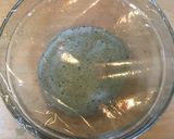 美しいマーブル模様*よもぎあん食パン*作り方17写真