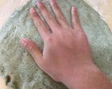 美しいマーブル模様*よもぎあん食パン*作り方19写真