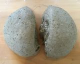 美しいマーブル模様*よもぎあん食パン*作り方20写真
