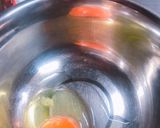 朝ごはんに！黄金のフワフワ卵かけご飯作り方1写真
