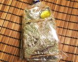 美しいマーブル模様*よもぎあん食パン*作り方34写真