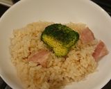 ラーメンのスープで炊き込みバター醤油ご飯作り方5写真