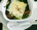 簡単時短朝食3 お餅のスープグラタン作り方7写真