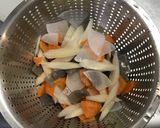 包丁を使わないモツ煮込み作り方16写真