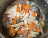 包丁を使わないモツ煮込み作り方17写真
