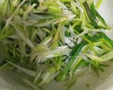 島らっきょうの塩昆布あえ作り方2写真