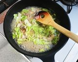 *塩とんこつで野菜たっぷりあんかけおこげ作り方4写真