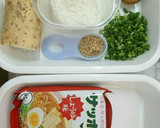 ラーメンスープ♥焼おにぎりこく旨とろろ汁作り方1写真