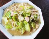 *塩とんこつで野菜たっぷりあんかけおこげ作り方6写真