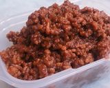 ジャージャー麺の肉味噌ご飯作り方1写真