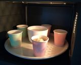 紙コップDE簡単♪クマさんバナナケーキ作り方9写真