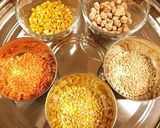 南インド家庭料理風・豆と野菜のカレー作り方1写真