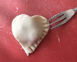 ハートの企み♡チョコとクリチのひと口パイ作り方4写真
