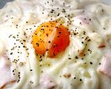 忙しい朝に カルボナーラ風作り方3写真