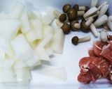 大根と豚肉のラクチン炒め煮作り方2写真