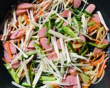 レトロなナポリタン☆我が家流作り方1写真