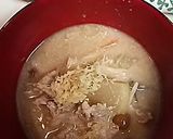 かんたん 酒粕入り豚汁作り方9写真