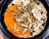 いつもの炊き込みご飯作り方8写真