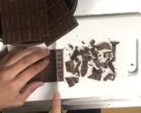 定番チョコ料理『生チョコ』作り方1写真