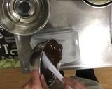 可愛いチョコ料理『マーブル模様チョコ』作り方4写真