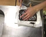 可愛いチョコ料理『マーブル模様チョコ』作り方9写真